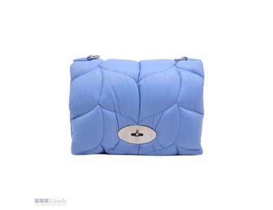 MULBERRY CORNFLOWER BLUE NAPPA PILLOW SOFTIE BAG

...