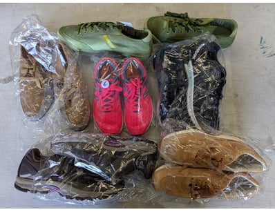 Bulk lot of assorted athletic footwear comprising ...