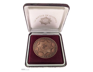 BATTLE OF AUSTRALIA 50TH ANNIVERSARY COMMEMORATIVE...