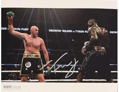 TYSON FURY SIGNED PHOTO

Tyson Fury Personally Sig...