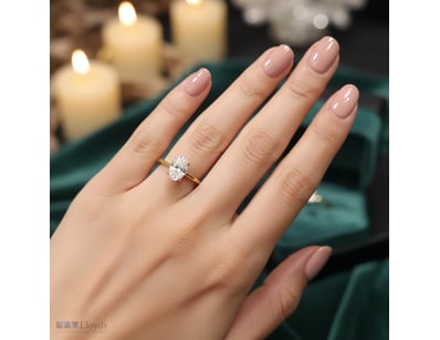 1.0CTW GRA   MOISSANITE RING IN 925 STERLING SILVE...