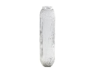 RRP: $89, Besset Vase Clear 155x155x350mm, 5059413...