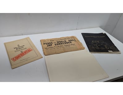 HISTORICAL DOCUMENT COLLECTION - JAPANESE SURRENDE...