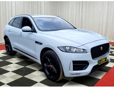 <b>2018 Jaguar F-Pace 25t R Sport - White - All Wh...