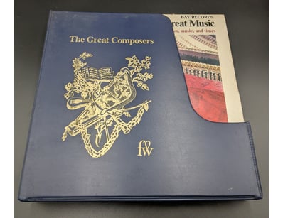 THE GREAT COMPOSERS - FAMILY LIBRARY OF GREAT MUSI...