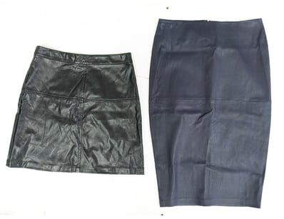 VINTAGE LEATHER SKIRTS COLLECTION - BY MALENE BIRG...