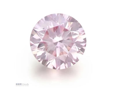 0.02CT AUSTRALIAN PINK ARGYLE ORIGIN DIAMOND - 7P ...