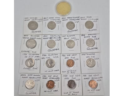 UNRESERVED Banknotes & Coins (A986) - Lot 2201