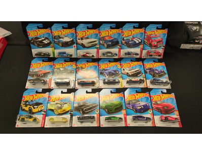 18X ASSORTED HOT WHEELS CARS INCLUDING '69 CAMARO ...