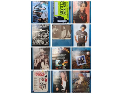 COLLECTION OF MUSIC POSTERS, INCLUDING DESTINY CHI...