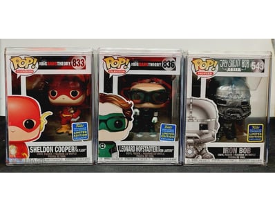 FUNKO POP LIMITED EDITION COLLECTIBLE FIGURES SET ...
