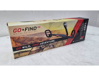 Minelab GO-FIND 22 metal detector, a beginner-frie...