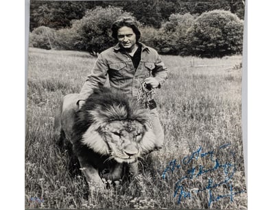 SIGNED MICHAEL DOUGLAS WITH CERTIFICATE OF AUTHENT...