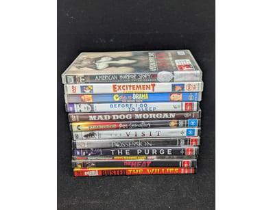 COLLECTION OF TWELVE DVD

Various Titles And Gen...