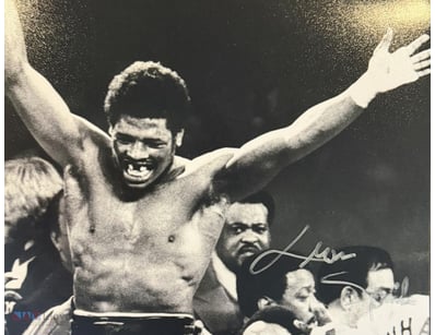 LEON SPINKS SIGNED PHOTO 

Leon Spinks Personally ...