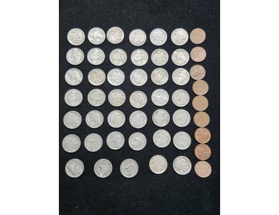 MIXED UNITED STATES COINAGE COLLECTION - BUFFALO N...