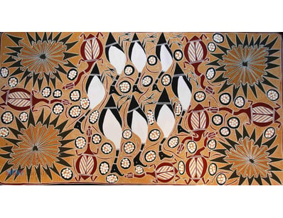 CHARLIE DJURRITJINI (1952 - )

Original Acrylic Pa...