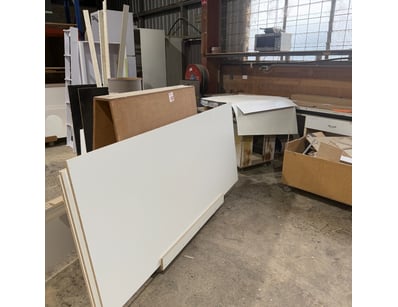 Assorted lot of building and construction material...