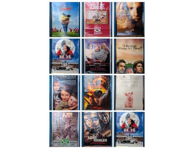 COLLECTION OF MOVIE POSTERS, INCLUDING O BROTHER; ...