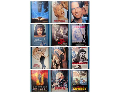 COLLECTION OF MOVIE POSTERS, INCLUDING THE ARRIVAL...