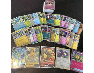ASSORTED BULK JAPANESE POKÉMON CARDS INCLUDING HOL...