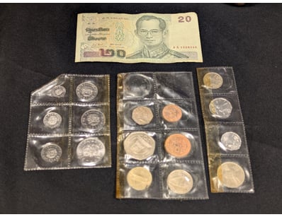 ASSORTED WORLD CURRENCY, INCLUDES REPUBLIC OF BOLI...