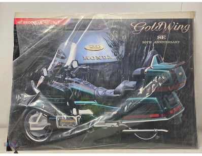 Honda Gold Wing SE 20th Anniversary edition poster