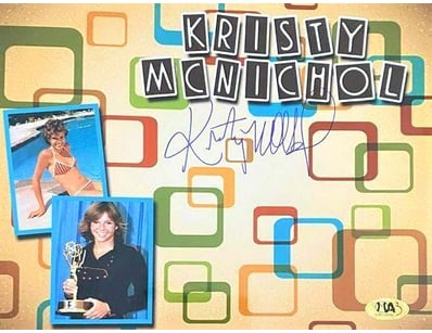 KRISTY MCNICHOL HAND SIGNED PHOTO

A 10 X 8 Phot...