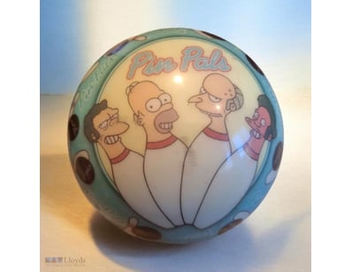 VINTAGE RARE BRUNSWICK VIZ-A-BALL SIMPSONS 400TH E...