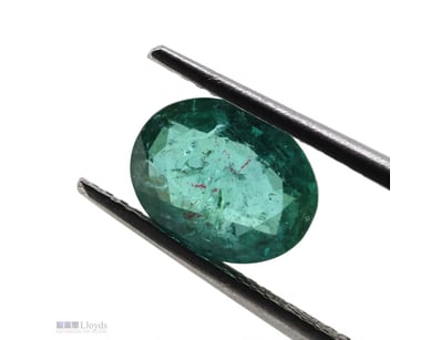 1.87CT NATURAL ZAMBIAN EMERALD     

Oval Cut, Med...