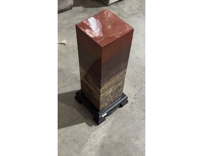 Petrified Wood Sculpture with Base

