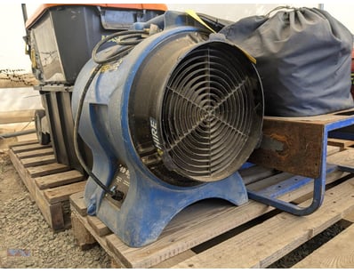Industrial Ventilation Fan

Note: Said base is mel...