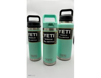 Yeti Rambler 18/36oz - Seafoam - Triple Pack - New