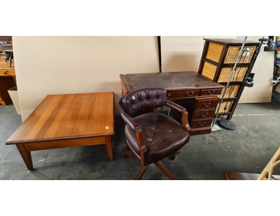 Furniture, including timber style coffee table, de...