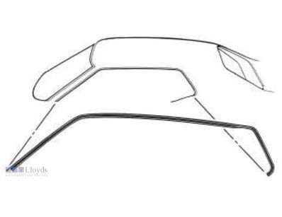 <p><strong>Roof Rail Seal - Pair</strong></p><p>Sc...