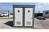 Double Toilet Block FEATURES: - Toilets - Sinks