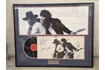 10 · CUSTOM-FRAMED MUSIC MEMORABILIA PRESENTATION