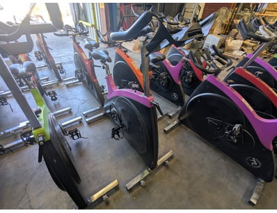 Purple Body Bike Supreme Spin Bike 

Description: ...