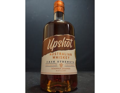 Upshot Australian Whiskey Cask Strength single bar...