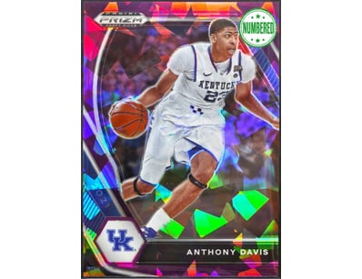 ANTHONY DAVIS - 2021 PANINI PRIZM DRAFT PICKS #58 ...