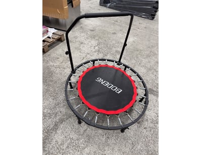 Booing brand mini trampoline with handlebar, featu...