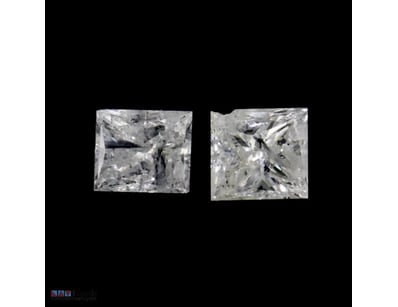 1.46CT TDW X 2, NATURAL DIAMONDS     

Princess Cu...
