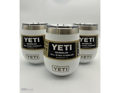 Yeti Rambler 10oz Wine Timbler  - White - Triple P...