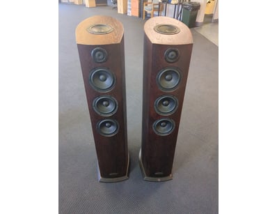Pair of Theophany floor-standing loudspeakers feat...