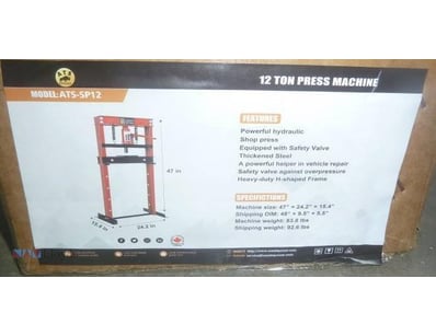 FACTORY DIRECT ** Unused Landhonor, Shop press - A...