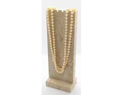 OPERA LENGTH TWO-TIERED CHAMPAGNE PEARL NECKLACE
...