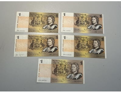 UNRESERVED Banknotes & Coins (A999) - Lot 700