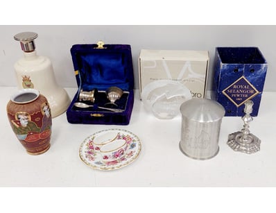 CURATED COLLECTION OF FINE DECORATIVE TABLEWARE AN...