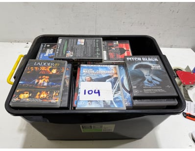 +30 Assorted DVD’s, Various Rating 

SOLD AS LOT
...