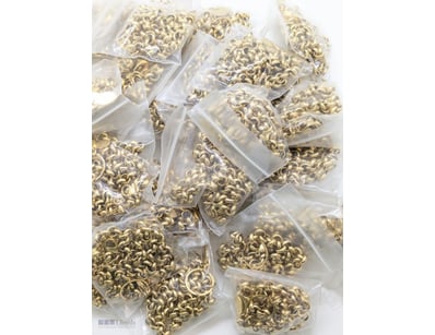 COLLECTION OF GOLD COLOURED CHAINED NECKLACES WITH...